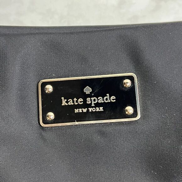 Kate Spade Large Nylon Black Tote Bag - Picture 3 of 6